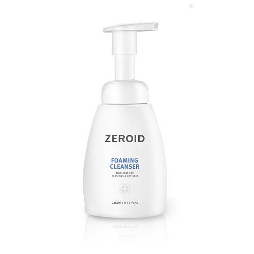 Zeroid foaming cleanser 240ml - zeroid,